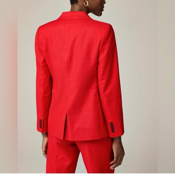 J. Crew Helena Blazer red size 14 - Picture 3 of 11